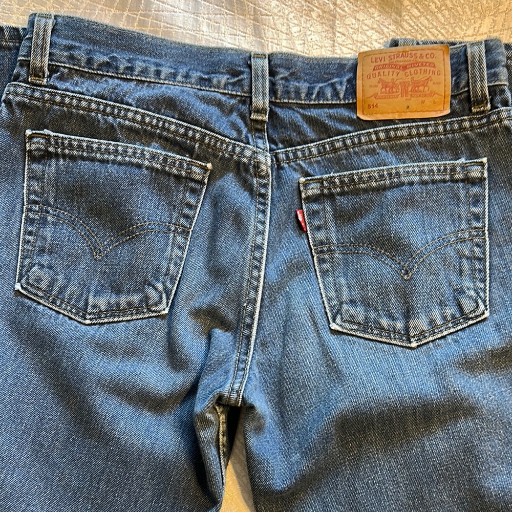 Levi's Blue Flare Wide Leg Jeans Timeless Comfort